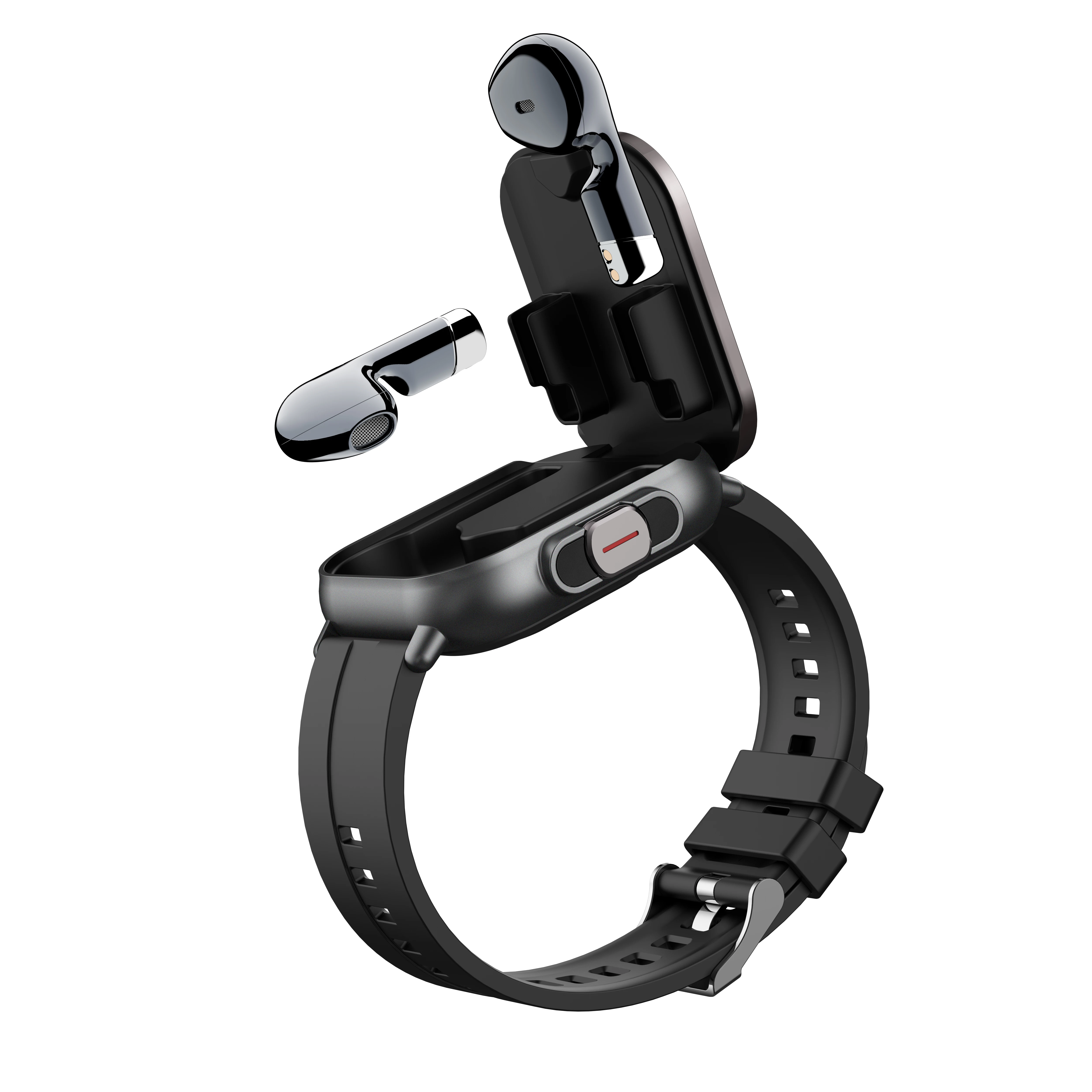 Factory Price D8 smart watch with earbuds Digital Sport Waterproof  Heart Rate Sleep Tracker Inteligente Android Bracelet