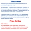 Important Notice
