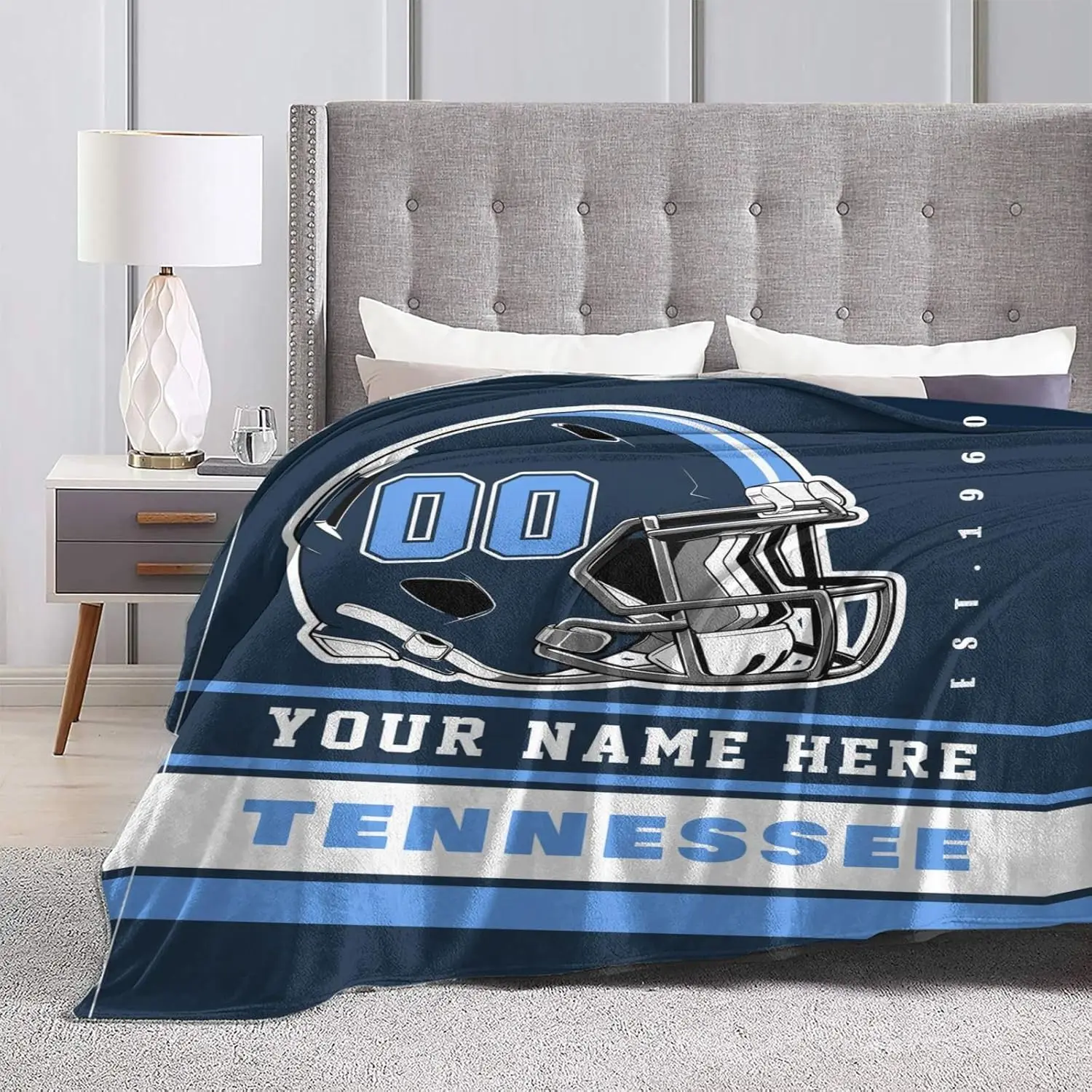 Custom Design Flannel Blankets 32 Teams Washington Commanders
