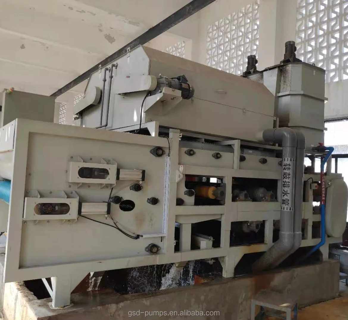 GSD Automatic Sludge Dewatering Machine Belt Filter Press