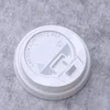 White Flip Lid
