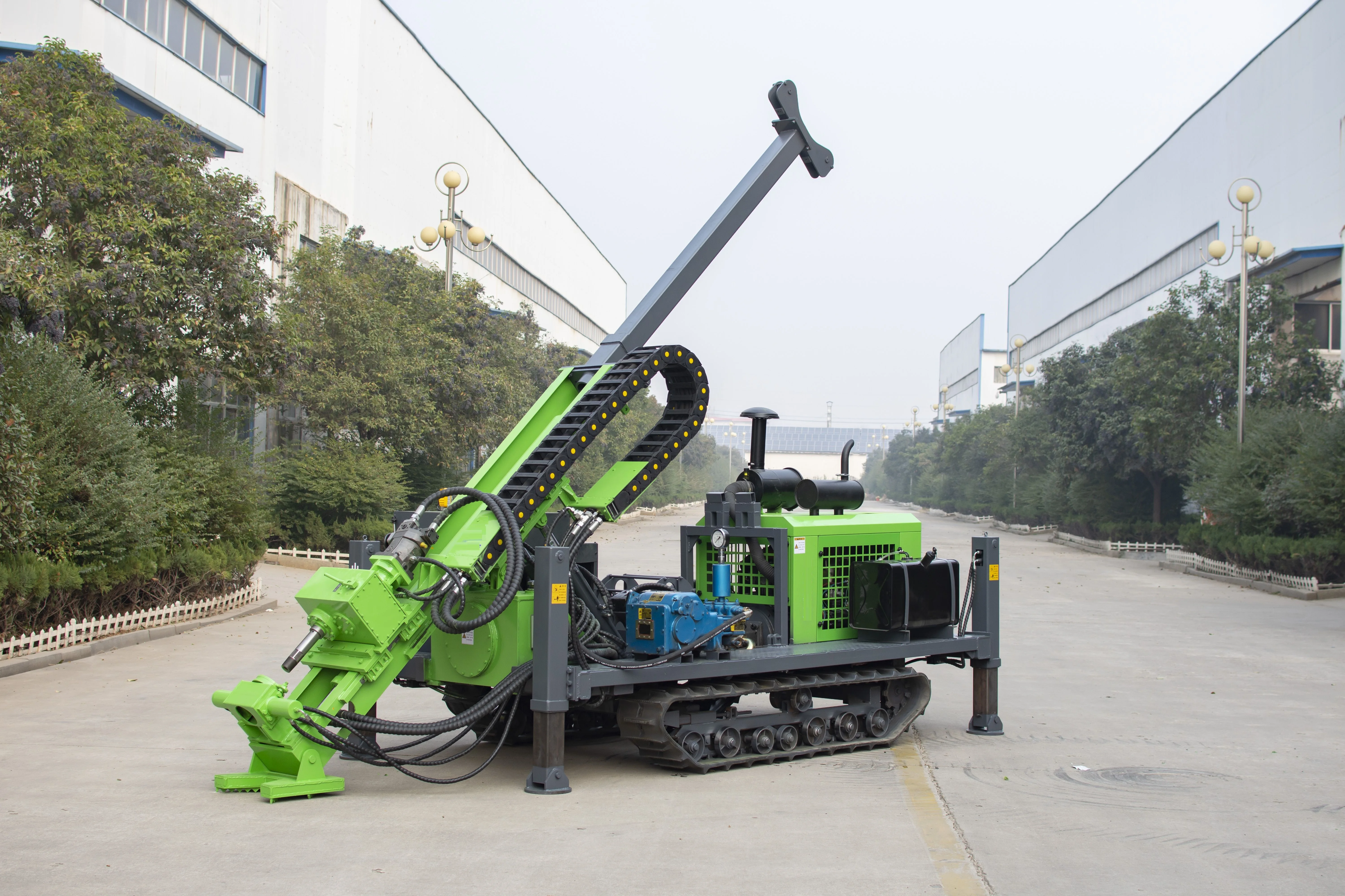 Full Hydraulic Mini Core Sample Geotechnical Sampling Drill Rig Machine with NQ and BQ