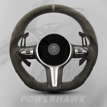 Factory Direct Custom Alcantara M Sport Steering Wheel for BMW F10 F11 F30 F31 F32 M2 F87 M3 F80 M4 F82 F85 E70 E90 E92 F Series