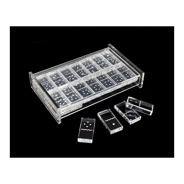European Dominoes  Two Six-sided Dice Fichas De Domino De La Familia Chickie Chicken Foot Mexican Train Russian Dominoes