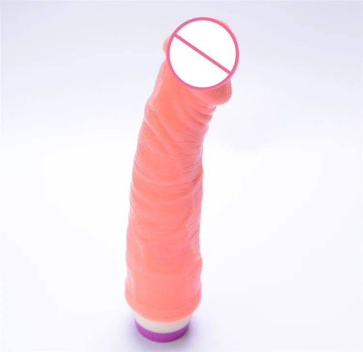 Realistic Dildo Battery Power Strong Vibrator Anal Sex Toy for Female