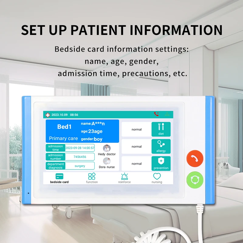 Code Calling Hospital Hospital Bed Nurse Call System Communication System - Buy Nurse Call ...