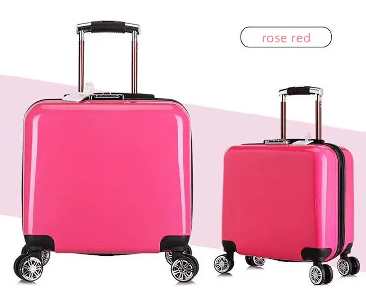 High Quality Printed Cabin Luggage Suitcase Travelling Bags Trolley