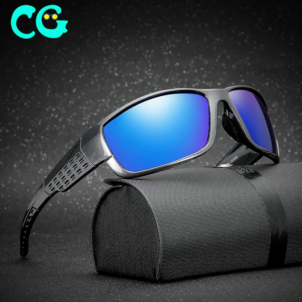 Colorful Lens Cycling Glasses UV Protection Sunglasses For Outdoor Sport Fishing