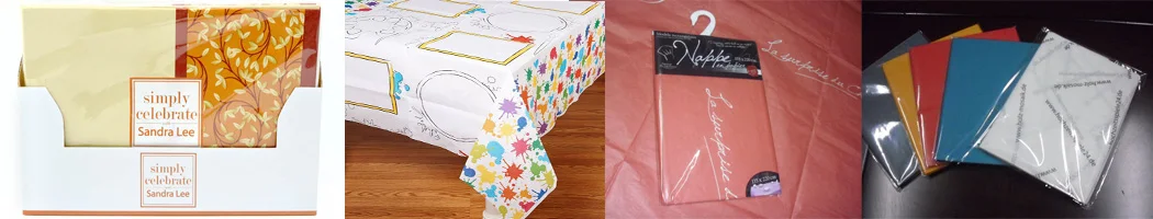 Damon-Tissue  custom  printed  paper tablecloth kids dining tablecloth