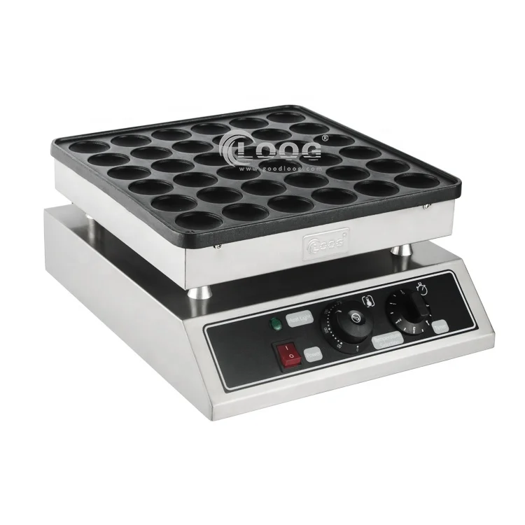 Factory Electric Waffle Poffertjes Maker Machine Wholesale Price