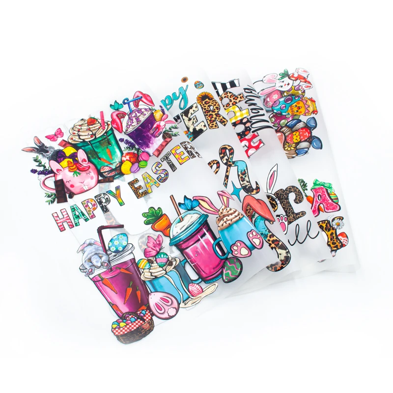 Custom Thin Matte Clear Film Plastisol Ink Screen Print Transfer Prints