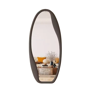 70*170(35-36)Flannel edging special-shaped Full body mirror