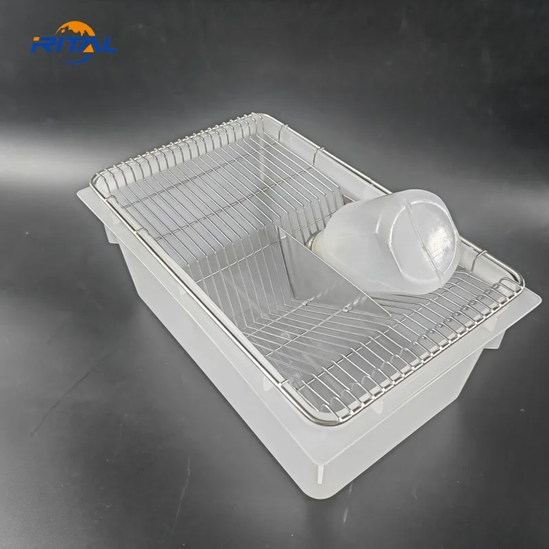 High Quality PP Laboratory Rat Tubs Mouse Breeding Cages for Lab Rodents Mice Feeding