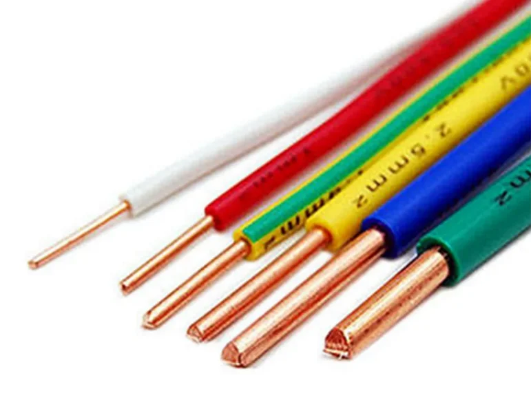 BV 1.5mm2 5mm 4mm 6mm AC 450/750V PVC isolamento cobre condutor fio elétrico casa para decoração de interiores