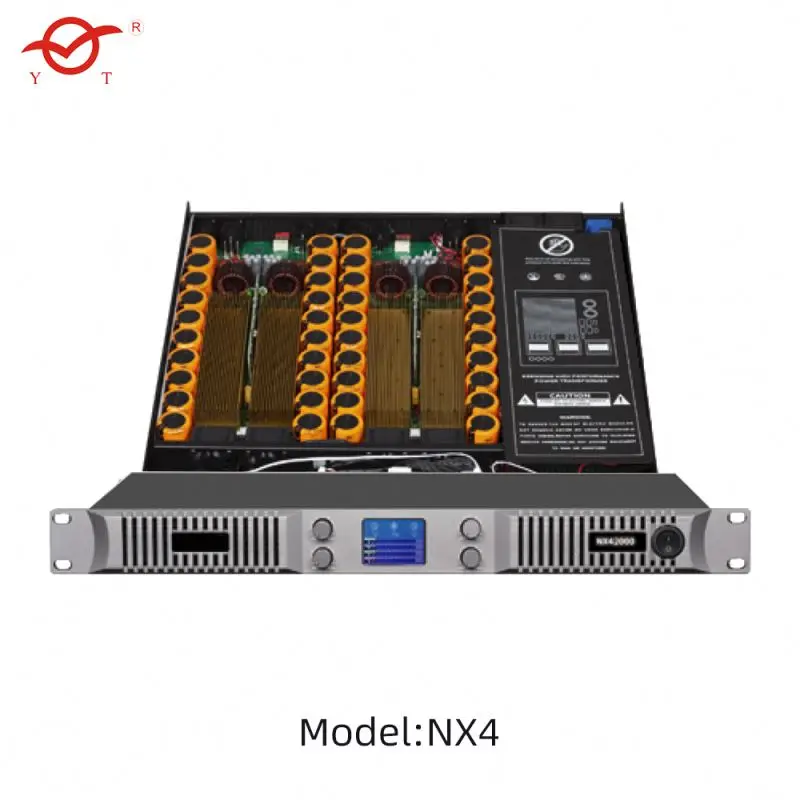 Power Amplifier for Sound Table Dynatech V 7000 Professional 1U 2 Channel Audio Class H Circuit Ca Crown Macro Tech Mt 1201 Nx