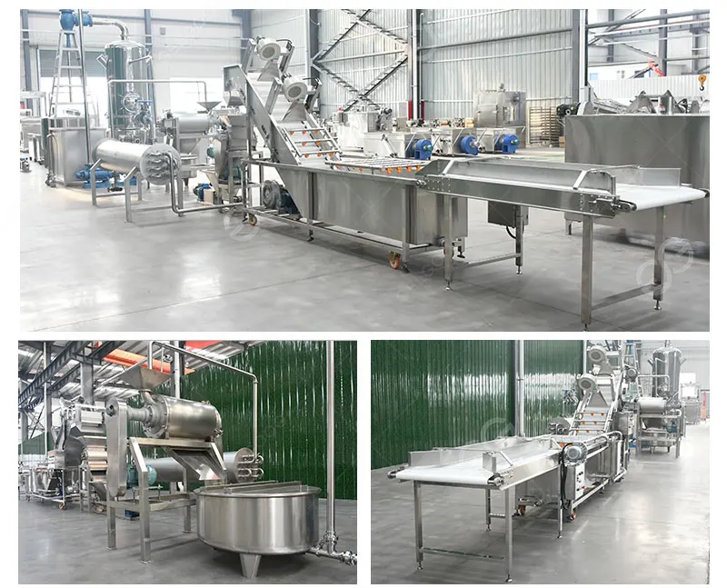Factory Price Automatic Tomato Sauce Ketchup Production Line Tomato Paste Making Machine