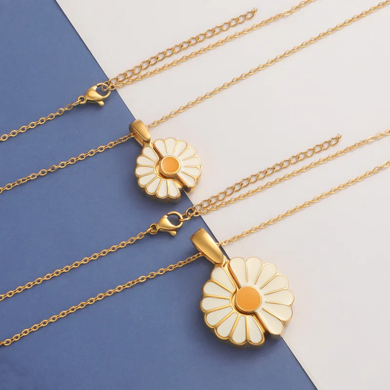 Personalized Flower Necklace