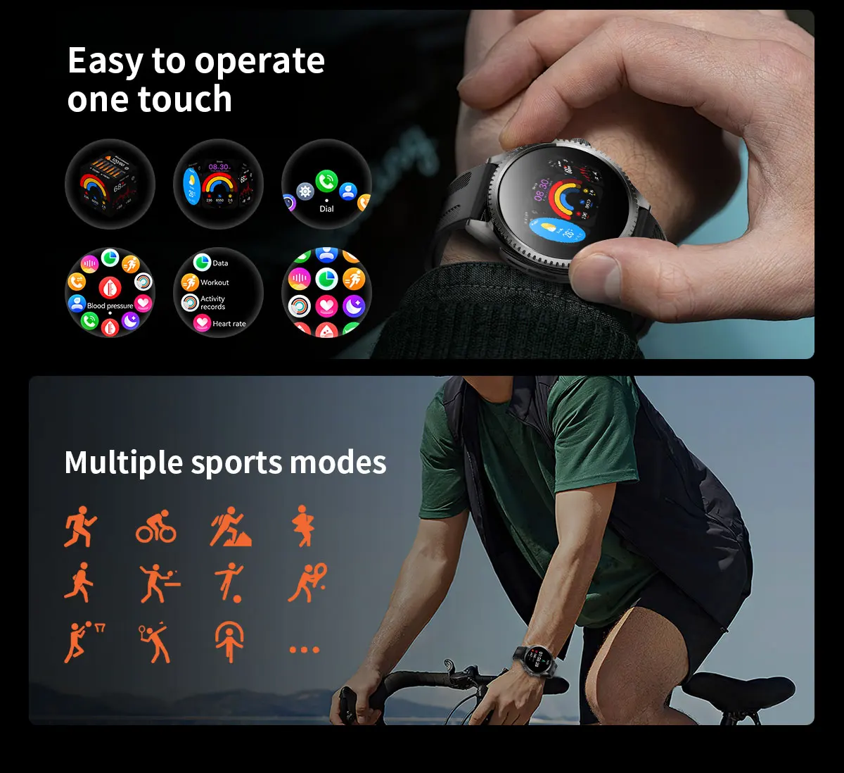 If you are searching for a supplier of a product with perfect quality control and highly competitive prices, which gives you an advantage in expanding your local market, then contact us now!  Competitive suppliers of  2026 CF52 Relojes Men Sports Smart Watch 1.75inch Amoled Fitness Tracker 620mAH Waterproof Heart Rate Smartwatch