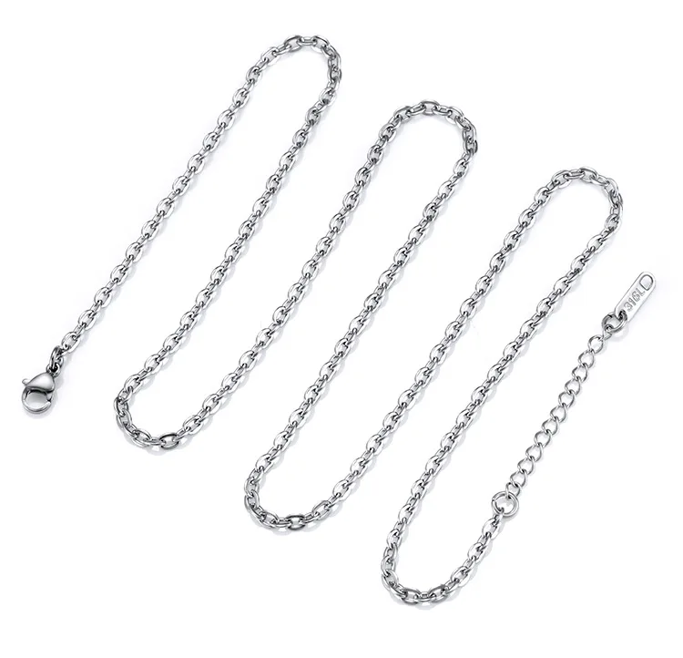 Mens Womens O Chain Titanium Steel 