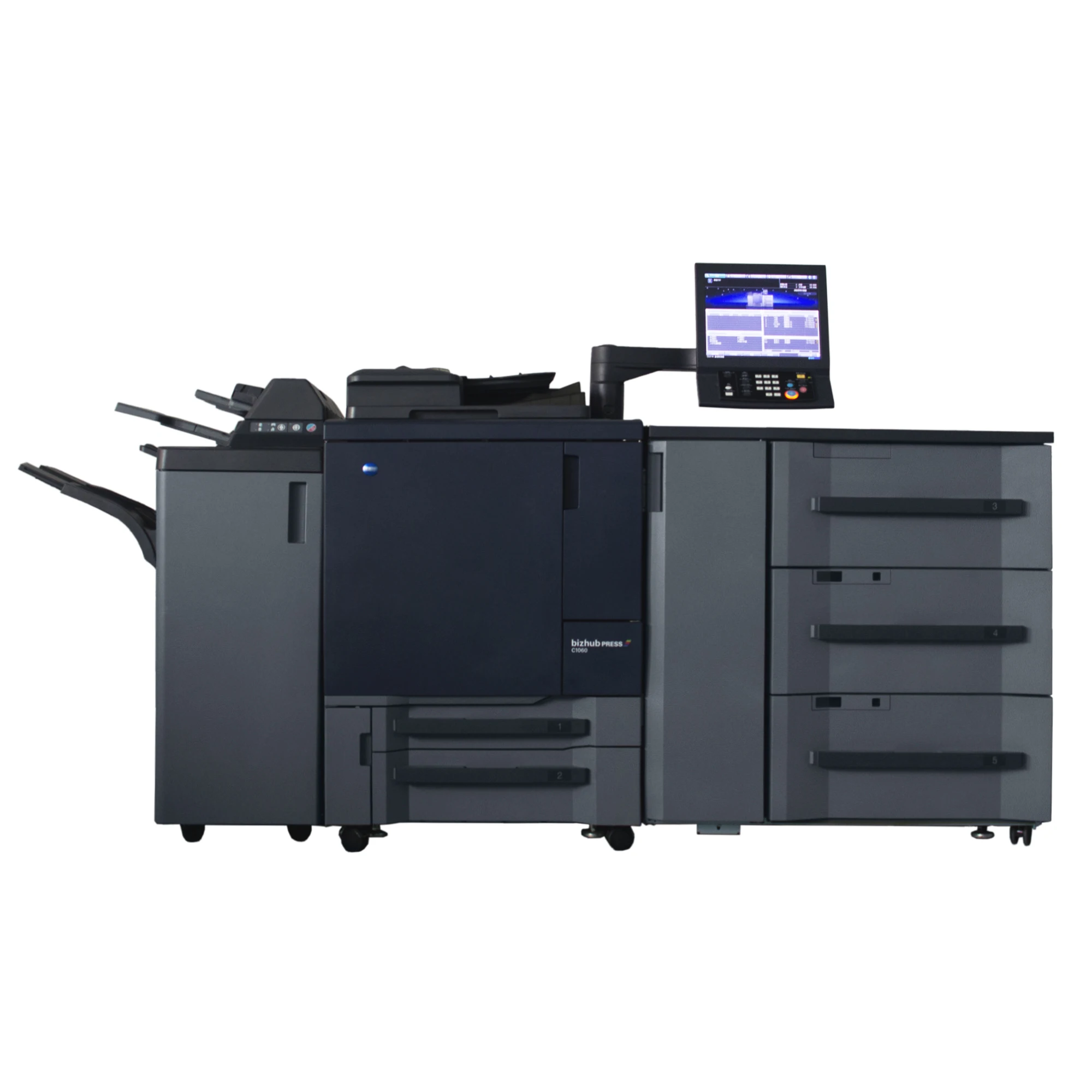Refurbished for Konica Minolta C1060 C1070 Color Copier Printer Second Hand Digital Printing Press Machine