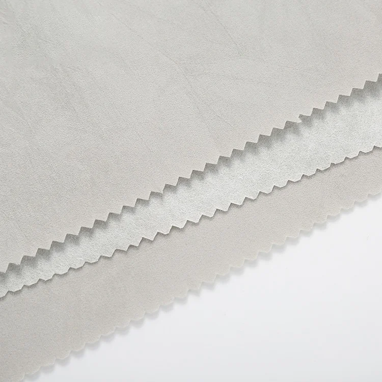 Short Pile for Paper Backing Gift Wrapping Album Cover Book Cover Electrostatic Flocking Fabric