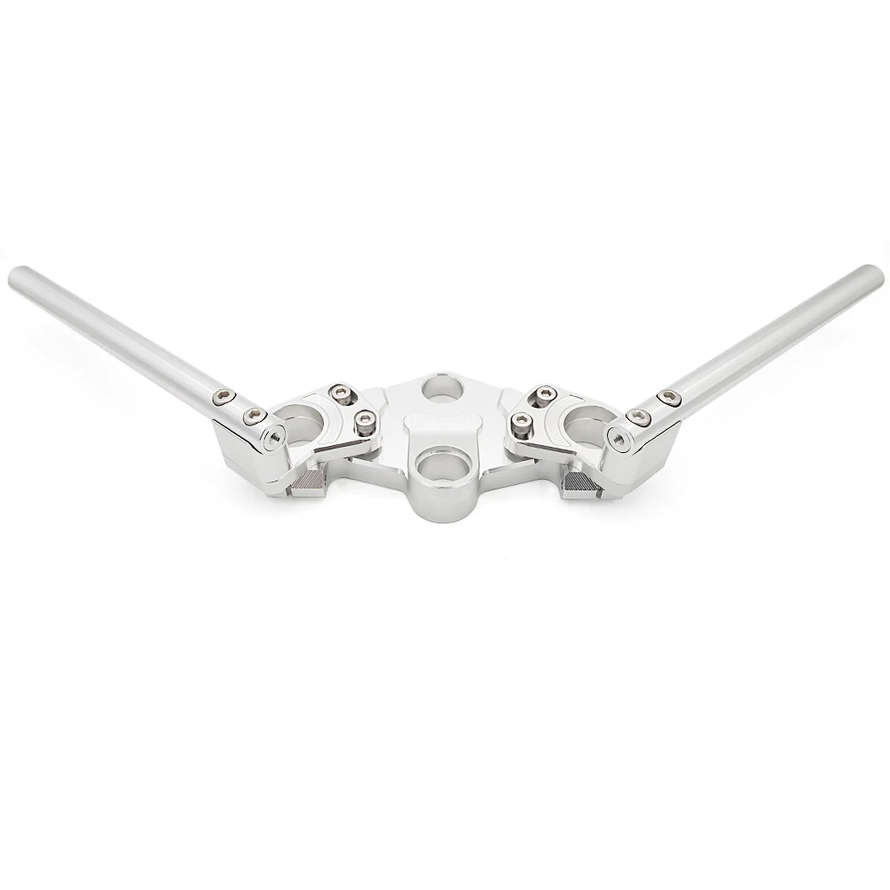 Высокое качество Передняя вилка Трубка Клип на руль мотоцикла укрепленная ручка бар стояк гоночный расширительный руль