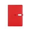 สมุดโน้ตพร้อมพาวเวอร์แบงค์สีแดง