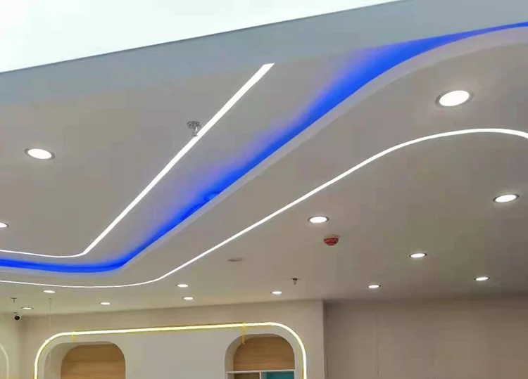 5m silicone led channel system spotless flexible tube diy neon light box enclosed ip67 water dust proof 8mm strip-10