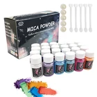 Pigment Mica Powder Pigment Art Craft DIY Handwork Natural Epoxy Resin Cosmetic Grade Mica Powder Coloring Pigment