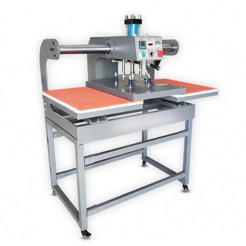 TEBAK Hydraulic Automatic Heating Pressing Machine 40x60 Dual Station High Pressure Printing Press Heat Transfer
