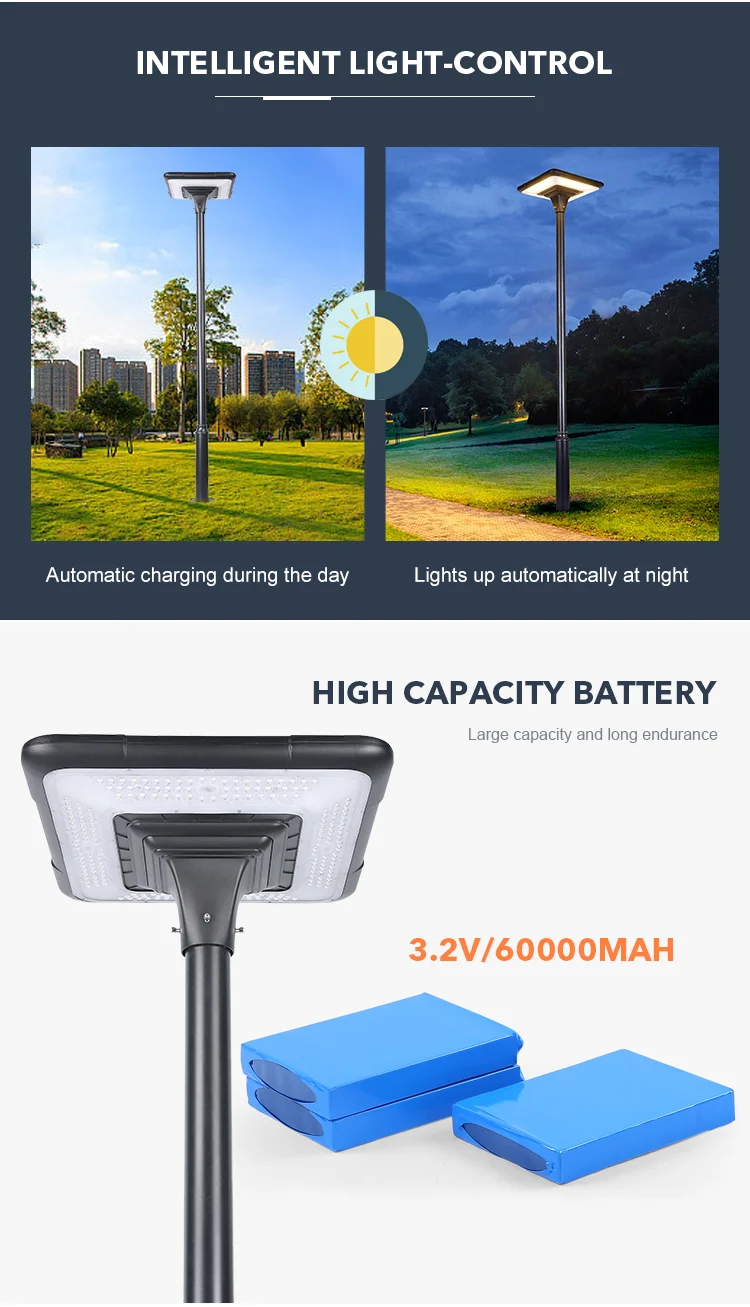 New Design Solar Energy Garden Lights High-Performance Waterproof Outdoor Led Solar Garden Lights details