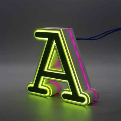 Multicolor 3D Dual Extruder Automatic FDM Core Motor Gear Outdoor Logo PLA Material Channel Letter 3D Printers Product