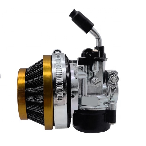 Карбюратор Dellorto F37 SHA SHA1515, КАРБЮРАТОР TOMOS 19 мм с желтым краем и белым фильтром для плитки