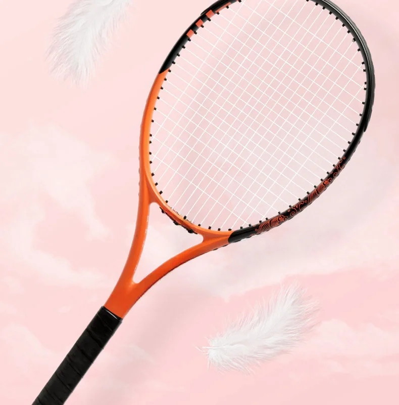 Tennis Racket for Adult Training Nylon Net Tennis Paddle With EVA Grip and Aluminum Frame supplier