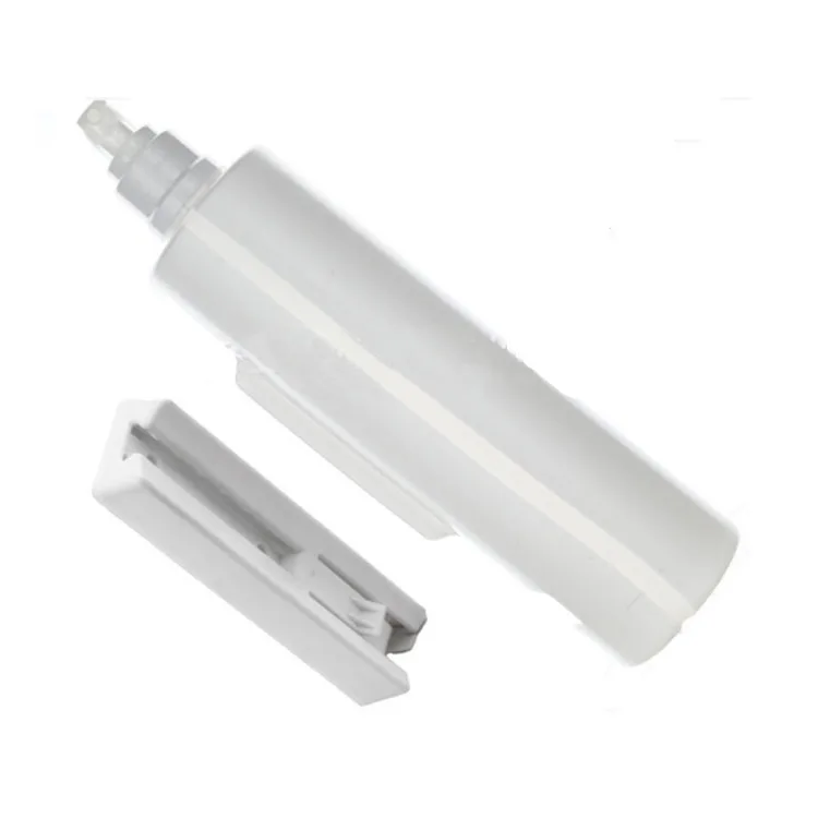 360 ML Invisible Lock Wall Mounted Manual Refillable Shampoo Bottle Soap Dispenser and Conditioner Dispenser for Hotels