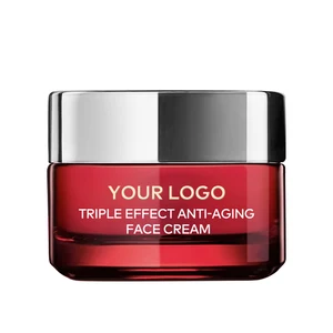 Luxury 5% Pro Retinol Cream Hyaluronic Acid Peptides Instant Brightening Deep Wrinkle Repair Glycerin Jojoba Oil White Color