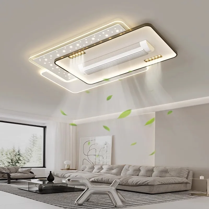 Smart Retractable Square Fan, Ceiling, Iron - detail 16