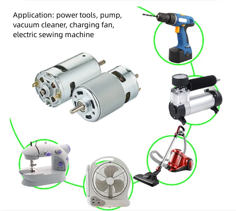 Micromotore RS775 18V Ad Alta Potenza Con 11 Ingranaggi &ndash; Per Seghetto E Fai Da Te