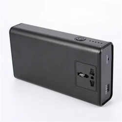 20000mAh солнечный AC DC 220V 110V портативный 240V Выход AC внешний аккумулятор AC Powerbank DC система питания с солнечной батареей