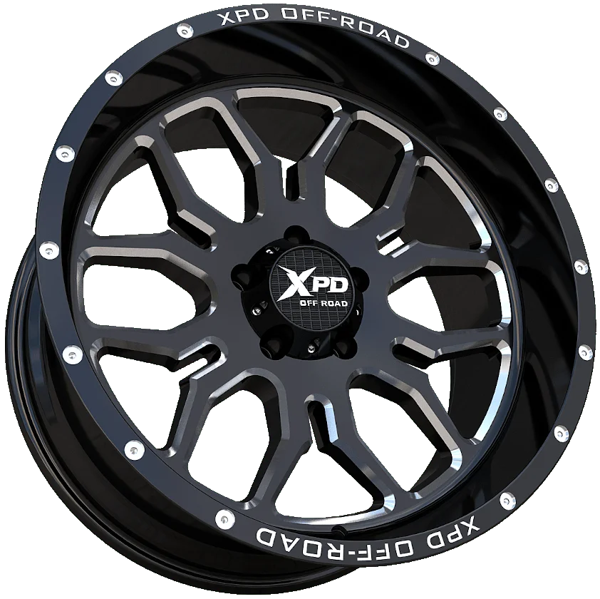 XPD OFF ROAD 4x4 Truck Wheels SUV Rims SAVAGE XPD-700 for F150 F250 RAM ...