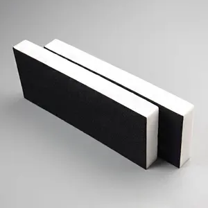 Kitchen Trending Products 2026 New Arrivals Composite Melamine Sponge with Non-woven Fabric the Dish Washing Sponge Is Black