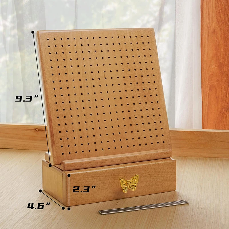 WDF Factory Wholesale Bamboo Blocking Board Handcrafted Knitting Bamboo Board Crochet Blocking Board for knit supplier