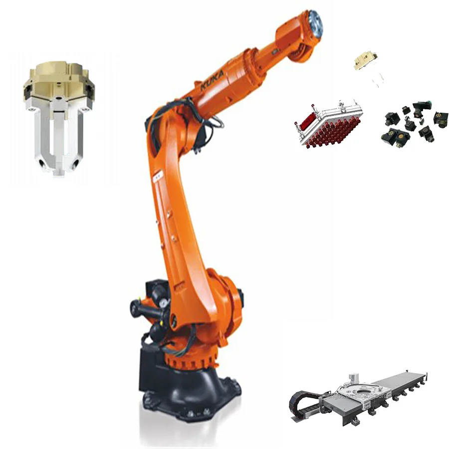 Kuka Robot KR 16 R1610-2: 6-Axis Industrial Robot Arm with 16KG