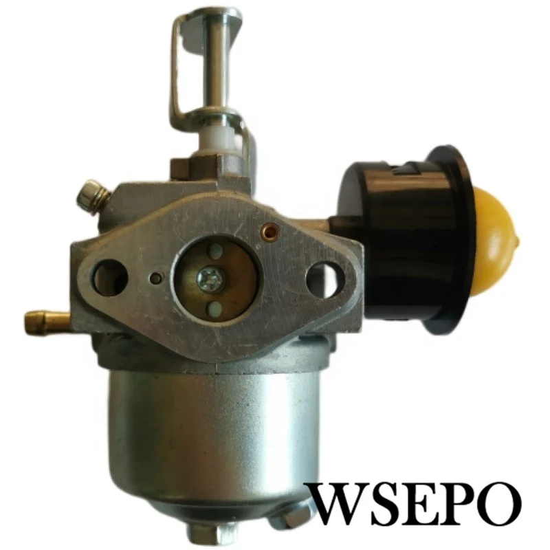 Carburetor With Primer Bulb for 1P56F Vertical Shaft 4 Stroke Gasoline Engine Lawnmover Garden Tiller Parts