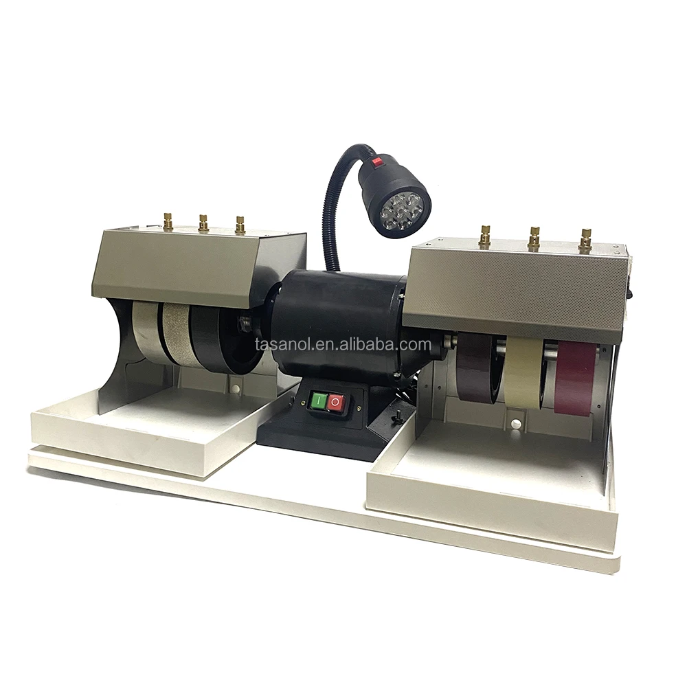 Machine à Polir Bijoux 3kg - 45W, 5 Vitesses, Rotation Bidirectionnelle - Billes Acier Inox