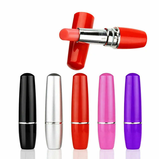 Battery Powered Mini Bullet Vibrator Wholesale Lipstick Vibrator G Spot  Vagina Clitoral Vibrating Toy Women Sex Toy