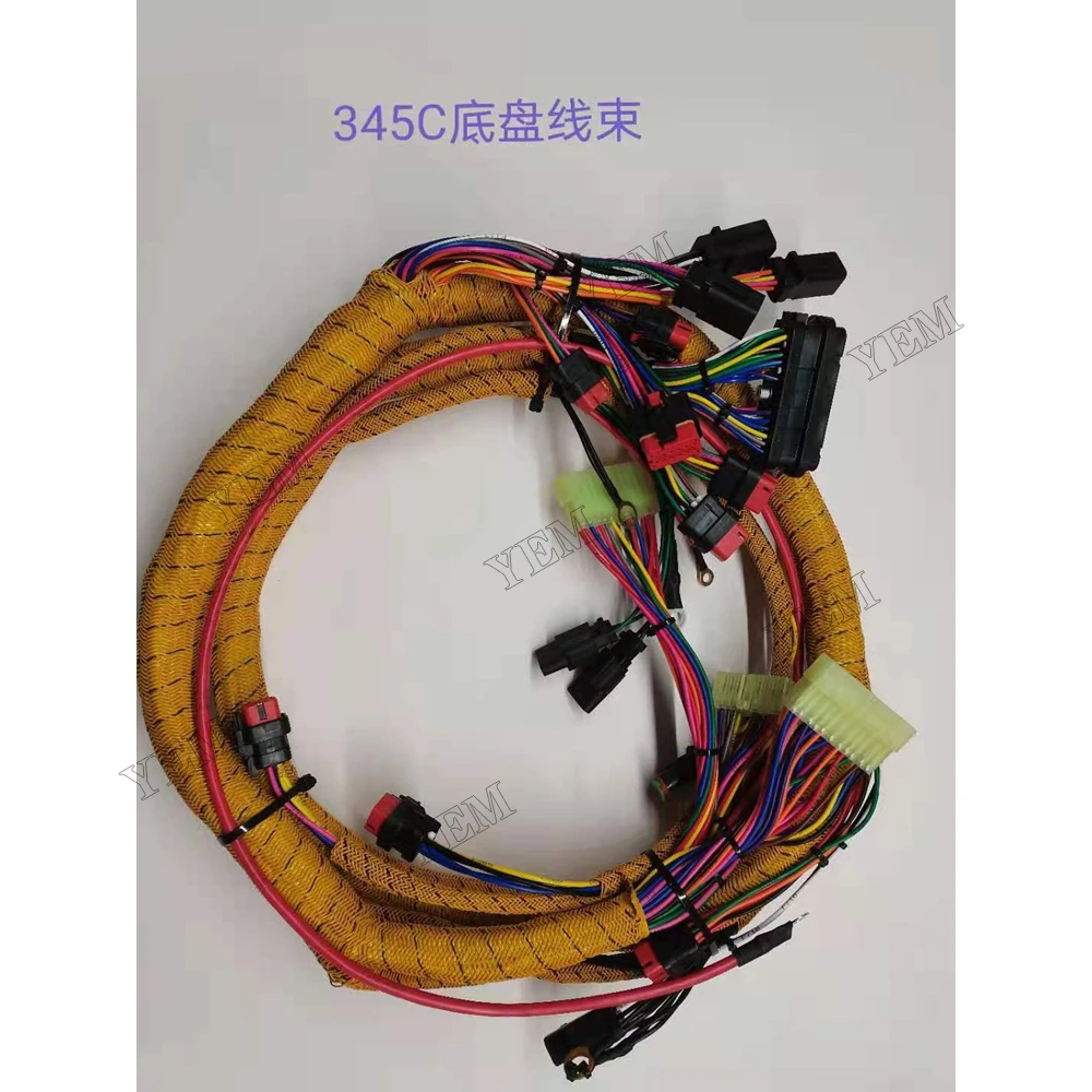 Chassis Wiring Harness for Caterpillar 345C Industrial Machinery Engine Parts