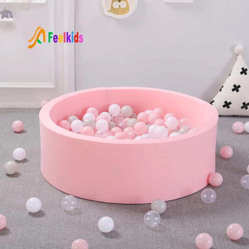 Feelkids Customize Color Indoor Lightweight Plastic Baby Soft Play Ball Pit