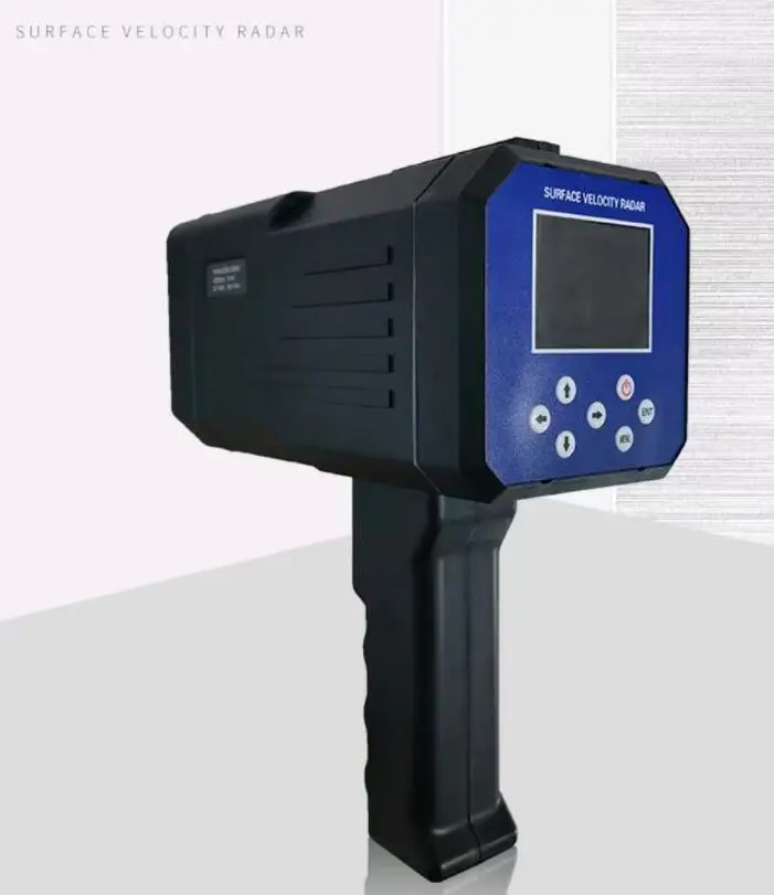Handheld Portable Open Channel Radar River Water Flow Rate Sensor SURFACE VELOCI