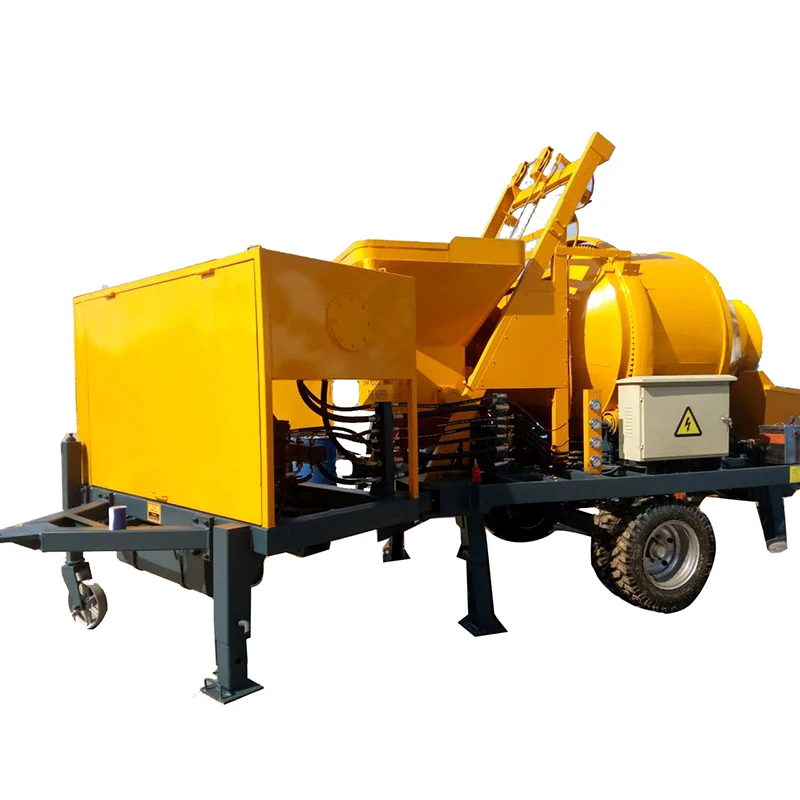 Прицеп бетономешалка JBTS40 портативный дизельный